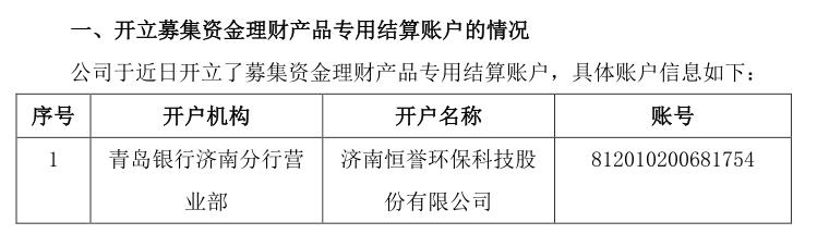 科创板首只ST股恒誉环保：募集资金使用不规范，二季度只挣不到50万